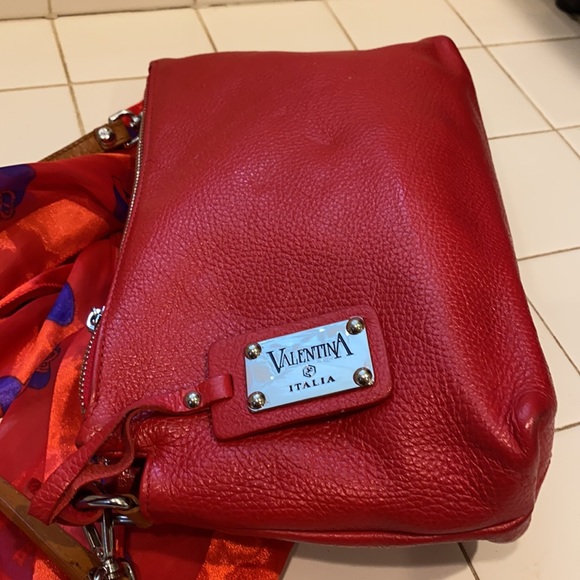 ValentinA purse bag leather, 11x7x3” - Picture 11 of 17